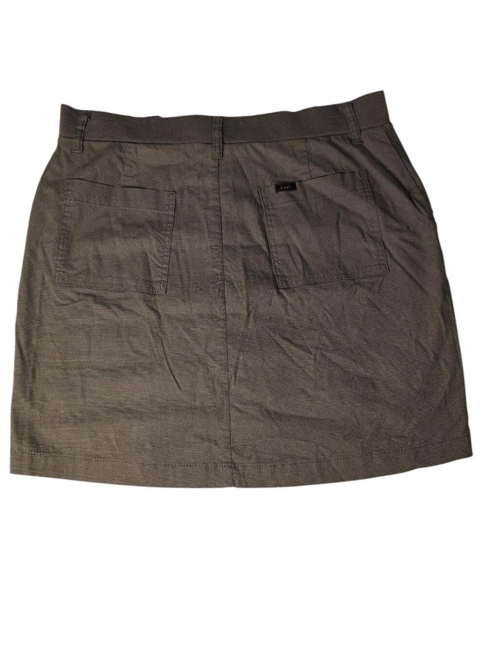 Nwt Lee Skort Stretch Waistband Green Travel Casual Comfortable 14 - Picture 4 of 7